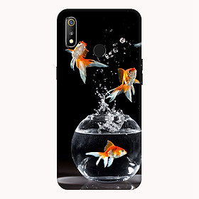 Ốp lưng điện thoại Realme 3 hình Cá Vàng Tung Bay - Hàng chính hãng