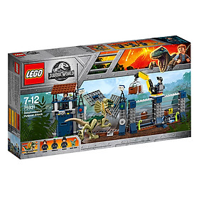 Đồ chơi lắp ráp Lego Jurassic World 75931 - Biệt Đội Săn Khủng Long 2 Mào Dilophosaurus