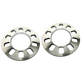 1 Pair Car 12MM Car Universal 5 Hole Aluminium Alloy Wheel Hub Spacer Adapter