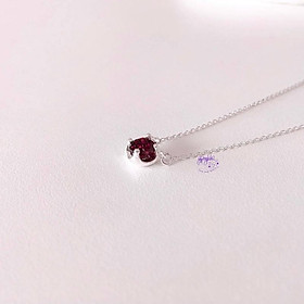 Dây chuyền bạc một viên SP001794 Gypsy.lala