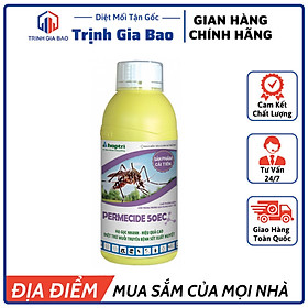 Chế Phẩm Diệt Côn Trùng Permecide 50 Ec Chai 100ml Giúp Diệt Sạch Muỗi , Gián, Kiến.. Mùi Dễ Chịu An Toàn Sức Khỏe