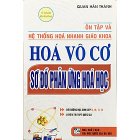 Sách – Ôn tập và Hệ thống hóa nhanh giáo khoa Hóa vô cơ – Sơ đồ phản ứng hóa học (HA88)