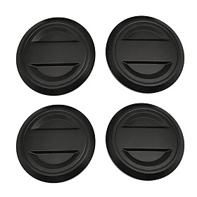 4Pcs 1522872-655 Wheel Center Cap Replacement Black for rzr 4 1000 rzr rzr Professional Easily to Install