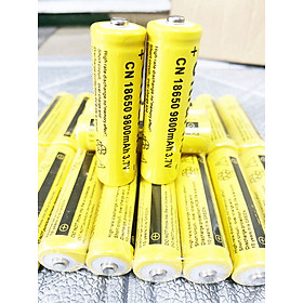 Pin sạc 3.7V 18650 Dung Lượng Cao 9800mAh Cho Sạc Dự Phòng, Đèn Pin, Quạt Mini, Đồ Chơi