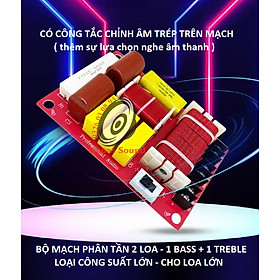 Mua BỘ 2 CÁI MẠCH PHÂN TẦN FULL ĐƠN CÔNG SUẤT LỚN CÓ CHỈNH TRÉP WEAH2507 - MẠCH PHÂN TẦN LOA 2 ĐƯỜNG TIẾNG