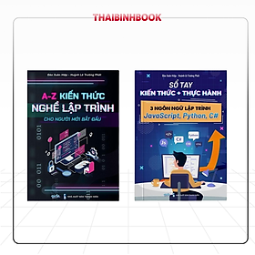 Combo 02 sách lập trình: kiến thức lập trình từ a-z và sách thực hành 3 ngôn ngữ lập trình