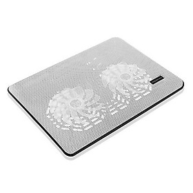Mua Đế N139 dùng cho laptop có 2 quạt chạy cực êm gọn nhẹ - lk1984 - giao ngẫu nhiên - hàng nhập khẩu