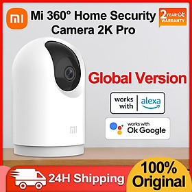 Phiên bản toàn cầu Xiaomi Mijia MI 360 ° Camera an ninh gia đình 2K Pro 1296p HD Monitor Baby Wifi Night Vision Voice Intercom AI Báo động màu: 2K Pro Global