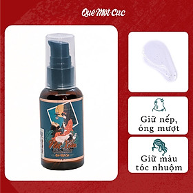 Dầu dưỡng tóc xoăn, khô & siêu khô từ Oải Hương mướt mềm, định hình nếp, bảo vệ màu tóc QUÊ MỘT CỤC 50ml (handmade