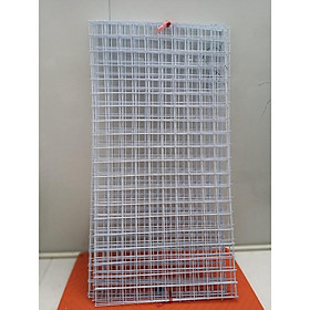 Mua Khung Lưới Thép Trang Trí Lỗ 5 Phân  Kích thước 50x100mm - Dùng cho lắp đặt kệ trang trí  vách ngăn đồ đạc