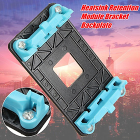 CPU Heatsink Retention Module Bracket Backplate Black For AM2 / AM3 / FM1 / *
