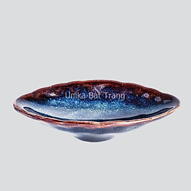 Mua Đĩa Thuyền Bầu Men Xanh Hoả Biến - Kiệt Tác Cho Bàn Ăn - Gốm Sứ Cao Cấp Bát Tràng