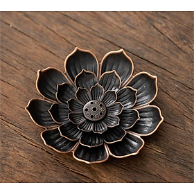 Đế Đốt Trầm Hoa Sen Mini – Đế Cắm Nhang Trầm Hương Thanh Tịnh, Độc Đáo, Ý Nghĩa Phong Thủy