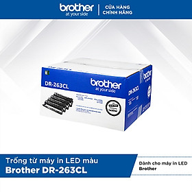 Trống mực từ máy in LED màu Brother DR-263CL cho máy in HL-L3230CDN/ DCP-L3551CDW/ MFC-L3750CDW - Hàng chính hãng