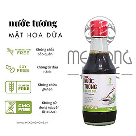 Hình ảnh NƯỚC TƯƠNG MẬT HOA DỪA - 200ML - MeKong Home