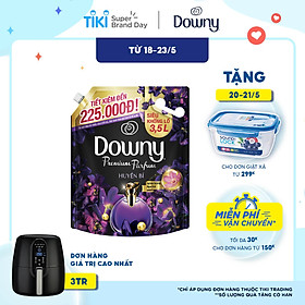 Nước Xả Vải Downy Hương Nước Hoa Huyền Bí (3.5L/ Túi)