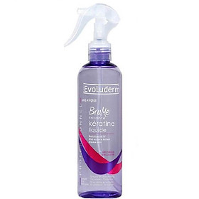 XỊT dưỡng bóng tóc giúp phục hồi và nuôi dưỡng tóc tinh chất Keratin 300ml ( Dành cho tóc khô và bị xỉn màu)