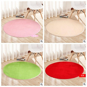 Mua Thảm Tròn Trải Sàn  Thảm Trang Trí Mịn Đẹp Mẫu Mới Mặt Sau Chống Trơn Trượt