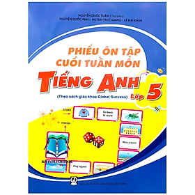 phiếu ôn tập cuối tuần môn tiếng anh lớp 5 - An An