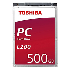 Ổ Cứng HDD Toshiba 2.5" 500GB Mobile L200 series 7mm (8MB) 5400rpm SATA3 (6Gb/s) HDWK105UZSVA - Hàng Chính Hãng