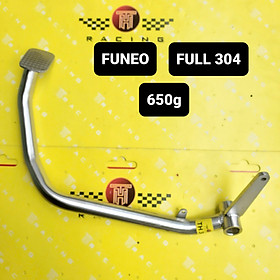 Cần đạp thắng, đạp phanh Inox 304 gắn xe máy ex150, sirius, fuled,wave nhỏ, wave 110,ex10