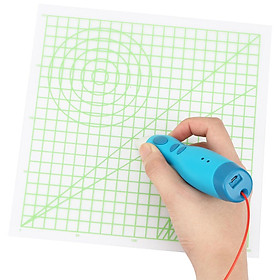 3D Printing Pen Silicone Design Mat Basic Template, Great 3D Pen Drawing Tools Christmas Gift for Kids