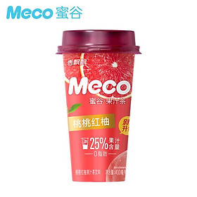 Trà Hoa Quả Meco vị Đào Bưởi 400ml