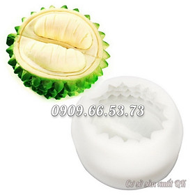 Khuôn rau câu silicon trái sầu riêng - Mã số 1617
