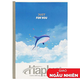 Vở Kẻ Ngang 200 Trang 70gsm Cosmo - Haplus 6447 (Mẫu Màu Giao Ngẫu Nhiên)
