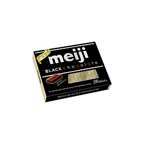 (Meiji) Hộp 26 miếng socola đen cao cấp 120g