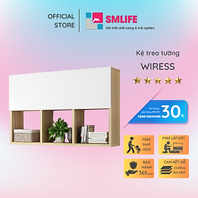 Mua Giá sách treo tường đẹp SMLIFE Wiress
