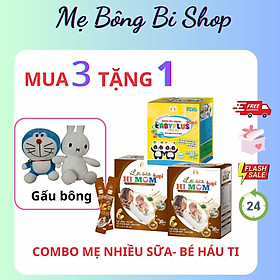 COMBO 2 HỘP LỢI SỮA 1 SIRO CHO MẸ [Tặng gấu bông