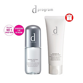 Serum dưỡng da bảo vệ chuyên sâu d program Thermo Defense Serum 40ml - Tặng Sữa Rửa Mặt d program Tạo Bọt Dưỡng Da 120g