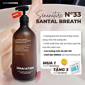 Sữa tắm nước hoa SENANATURE NOURISHING THERAPY FROM BOTANICAL EXTRACTS Perfumed Body Wash 1000ml