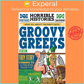 Hình ảnh Sách - Groovy Greeks (newspaper edition) by Martin Brown (UK edition, paperback)