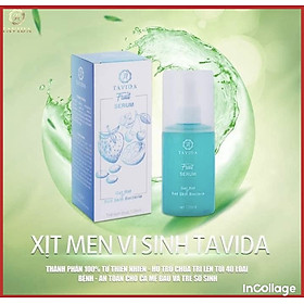 Men vi sinh Tavida bản mới 125ml - Serum Trái cây hỗ trợ da mụn lưng