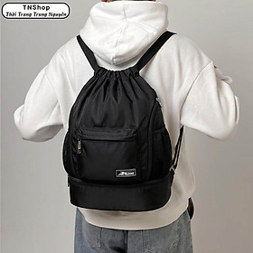 Balo Dây Rút Thể Thao Xbags Wisdom XB 6004 - Balo Chống Thấm Nước Hiệu Quả, Thiết Kế Nhẹ Gọn, Túi Rút Đựng Giày Đa Năng Cho Nam Nữ Đi Tập Gym, Đá Bóng