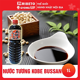 Nước tương thượng hạng Kobe Bussan 1L - Hàng Nhật nội địa