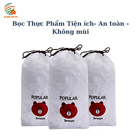 Mua SÉT 100 TÚI BỌC THỰC PHẨM GẤU HÀNG ĐẸP  DÀY DẶN LOẠI 1.