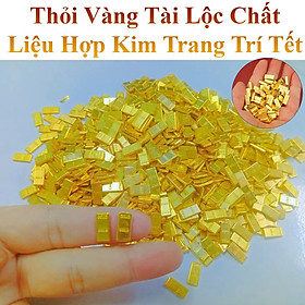 Mua Combo 2 Thỏi Vàng Mini Dài 1.2Cm Chất Liệu Hợp Kim Trang Trí Tài Lộc