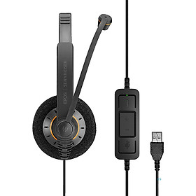 Mua Tai nghe 2 bên tai lọc âm  chống ồn EPOS Sennheiser SC60 USB ML Hàng chính hãng