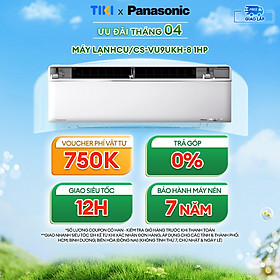 Máy lạnh Panasonic CU/CS-VU9UKH-8 - Một chiều - Inverter sang trọng Sky series - Hàng Chính Hãng