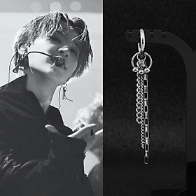 Bông tai unisex style idol cá tính ấn tượng 1 chiếc