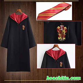 Trọn Bộ Áo Choàng Harry Potter + đũa phép Thuật đèn + mắt kính + nón