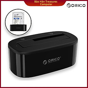 Hình ảnh Đế ổ cứng (Docking) 1 khe cắm: 3.5"/ 2.5" SATA 3 USB 3.0 Orico 6218US3 - Hàng nhập khẩu