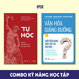 Sách Combo Kỹ năng học tập - IPER (2C: Tự Học + Văn hóa giảng đường)