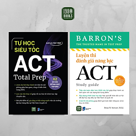 Combo 2 Sách - Tự Học Siêu Tốc ACT + Luyện Thi Đánh Giá Năng Lực ACT - Rodika Tchi