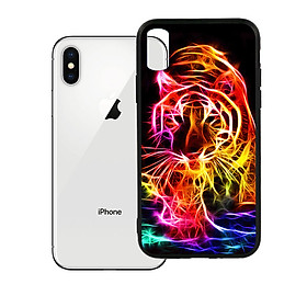 Ốp lưng viền TPU cao cấp dành cho iPhone X - Tiger 03