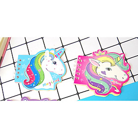 Combo 2 Sổ Tay Ghi Chép Ký Họa Mini Gáy Lò Xo Giấy Nhiều Màu Kích Thước 9x10cm (Mẫu Ngẫu Nhiên)