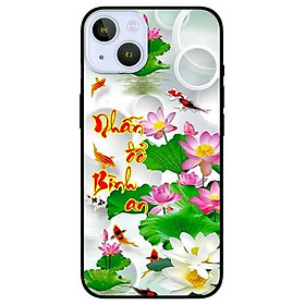Ốp lưng dành cho Iphone 13 Mini - Iphone 13 - Iphone 13 Pro - Iphone 13 Pro Max - Thư Pháp Nhẫn Bình An